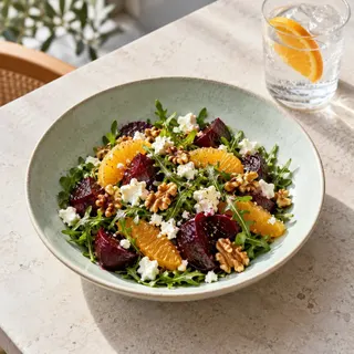 Beetroot & orange salad