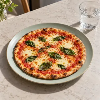 Margherita flatbread