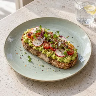 Avocado on sourdough